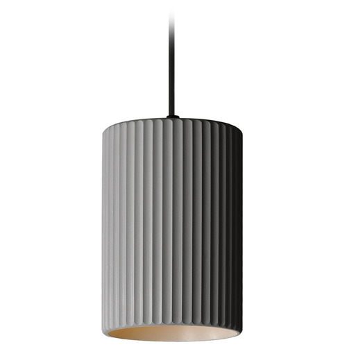 Souffle Gray LED Mini Pendant by ET2 Lighting