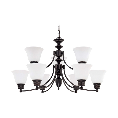 Chandelier in Mahogany Bronze by Nuvo Lighting