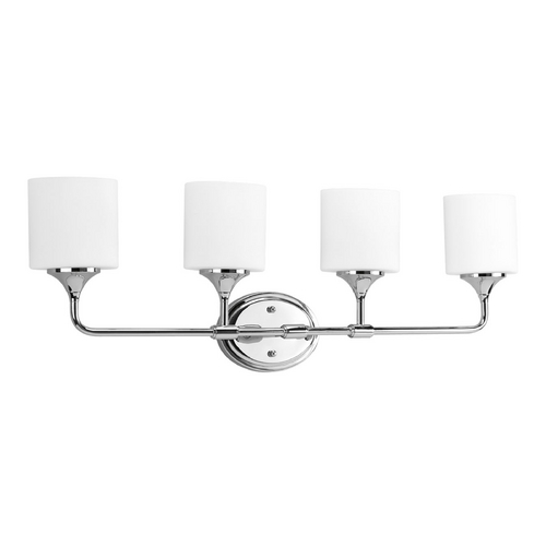 Lynzie Bathroom Light in Chrome by Progress Lighting