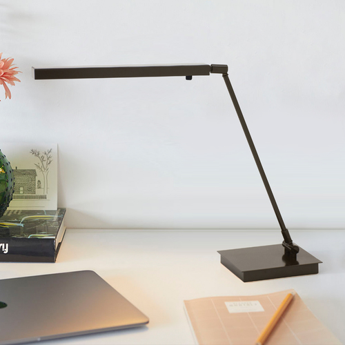 House of Troy Lighting Horizon Task Architectural Bronze LED Desk Lamp by House of Troy Lighting HLEDZ650-ABZ