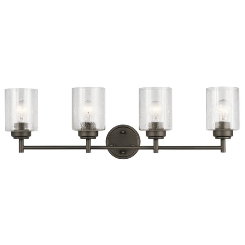 Kichler Lighting Winslow Bathroom Light in Olde Bronze by Kichler Lighting 45887OZ