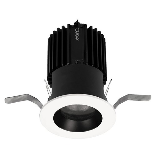 WAC Lighting Volta Black & White LED Recessed Trim by WAC Lighting R2RD2T-N827-BKWT