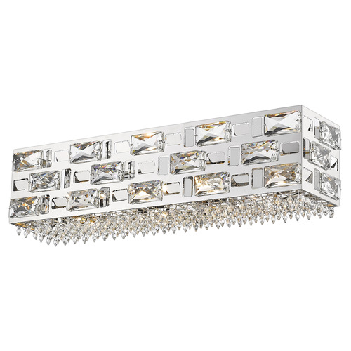 Aludra Chrome Bathroom Light by Z-Lite