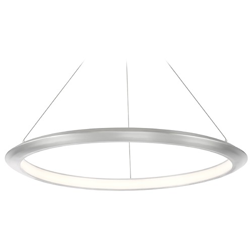the Ring Brushed Aluminum LED Pendant by Modern Forms