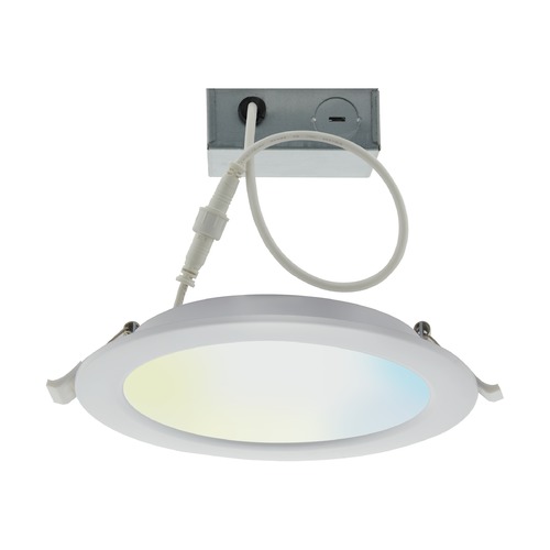 Satco Lighting Starfish Wi-Fi 6 inch Canless LED Tunable White Edge-Lit Downlight S11262