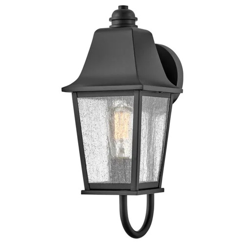 Kingston 17-Inch Outdoor Wall Lantern in Black by Hinkley Lighting