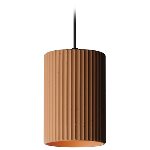 Souffle Terra Cotta LED Mini Pendant by ET2 Lighting