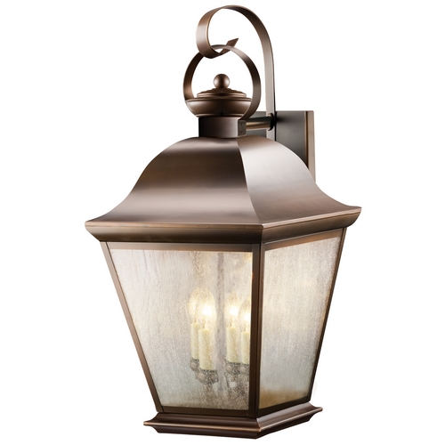 Mount Vernon 27.75-Inch Outdoor Wall Light in Olde Bronze by Kichler Lighting