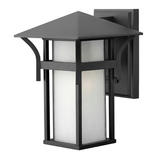 Hinkley Harbor 10.50-Inch Satin Black LED Outdoor Wall Light by Hinkley Lighting 2570SK-LED