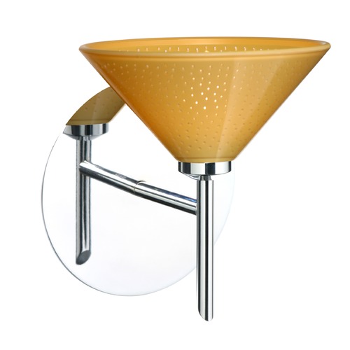 Besa Lighting Kona Chrome LED Sconce