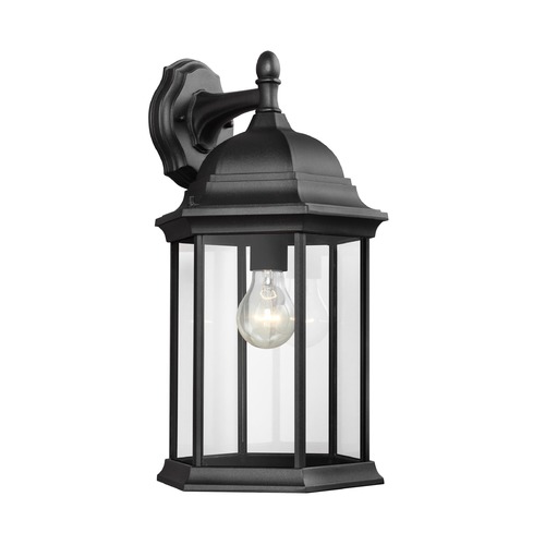 Sevier Black Outdoor Wall Light by Generation Lighting