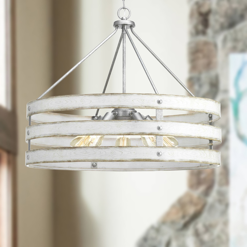 Gulliver Galvanized 5-Light Pendant by Progress Lighting