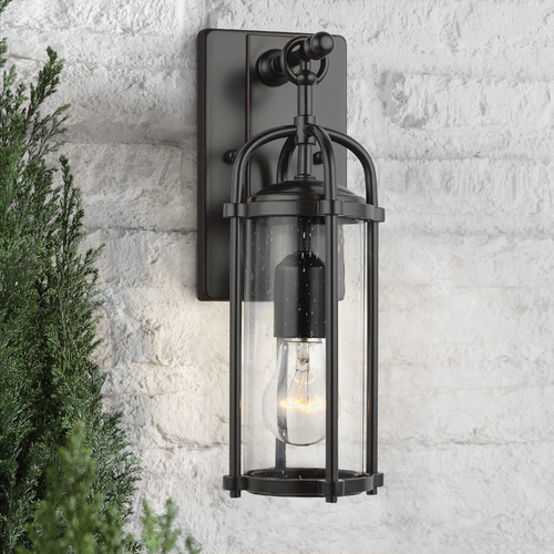 Generation Lighting Dakota Espresso Outdoor Wall Light by Generation Lighting OL7621ES