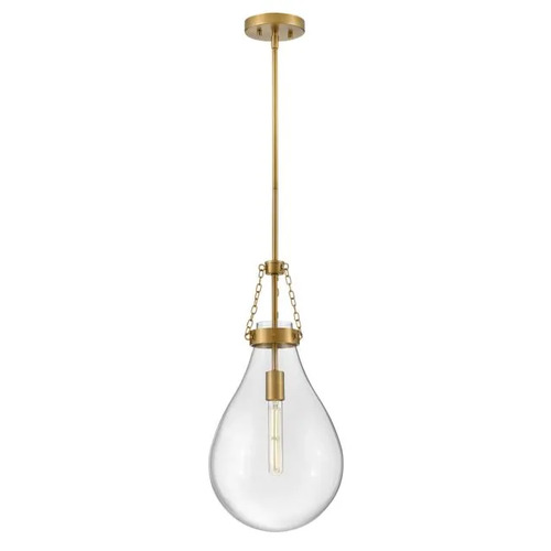 Hinkley Eloise Small Pendant in Lacquered Brass by Hinkley Lighting 46057LCB