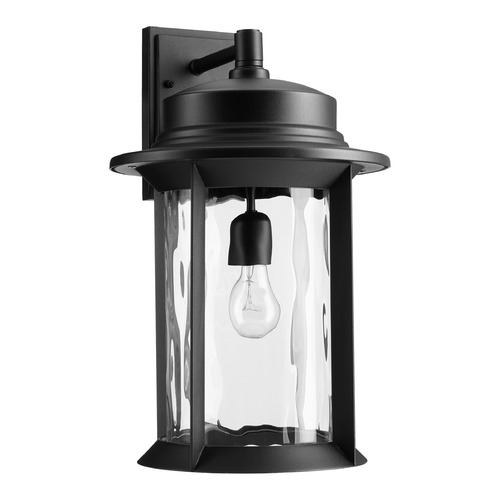 Charter Noir Outdoor Wall Light by Quorum Lighting