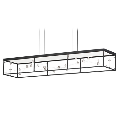 Entanglement Black LED Linear Light by ET2 Lighting