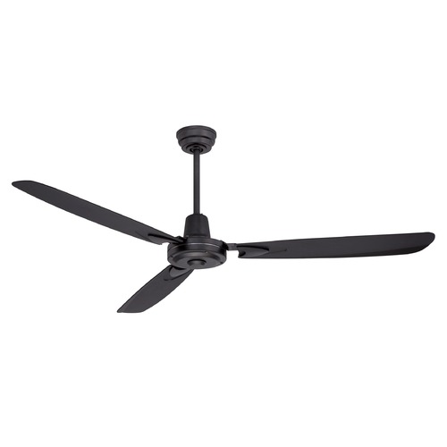Velocity 58-Inch Flat Black Fan by Craftmade Lighting