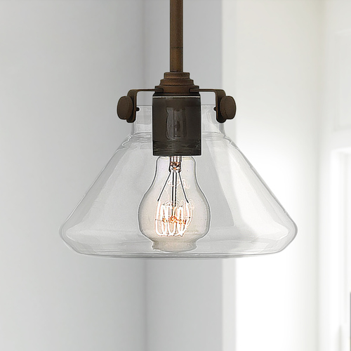 Hinkley Mini-Pendant Light with Clear Glass 3136OZ
