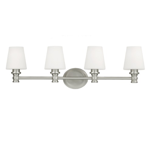 Xavierre 32.25-Inch Bath Light in Satin Nickel by Visual Comfort Studio