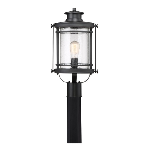 Booker Post Light in Mystic Black by Quoizel Lighting