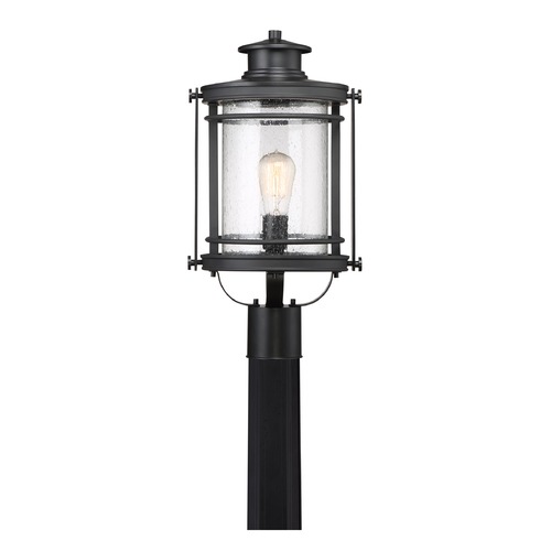 Quoizel Lighting Booker Post Light in Mystic Black by Quoizel Lighting BKR9010K