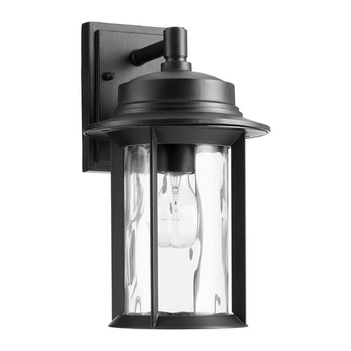 Charter Noir Outdoor Wall Light by Quorum Lighting
