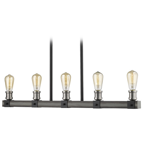 Kirkland Ashen Barnboard Linear Light by Z-Lite