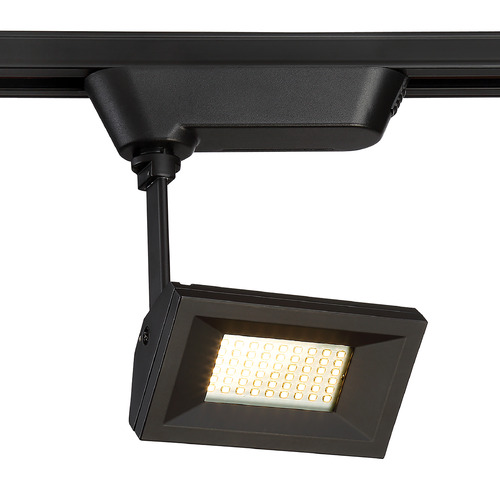 10W LED Rectangular Track Head in Black by Eurofase Lighting