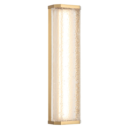 Aislynn Aged Gold Brass LED Sconce by Matteo Lighting