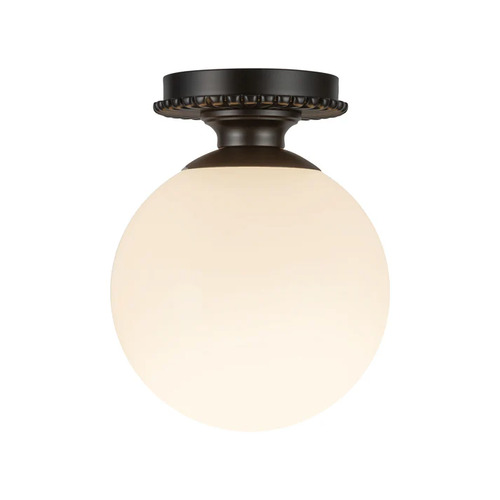 Alora Lighting Otis Matte Black Semi-Flushmount Light