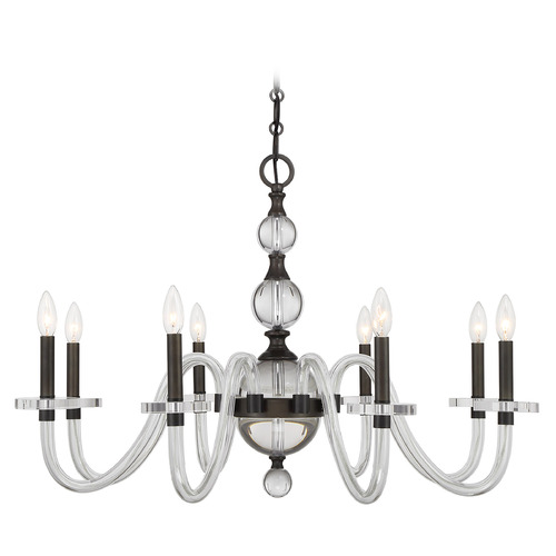 Savoy House Lighting Aragon Mediterranean Bronze Chandelier