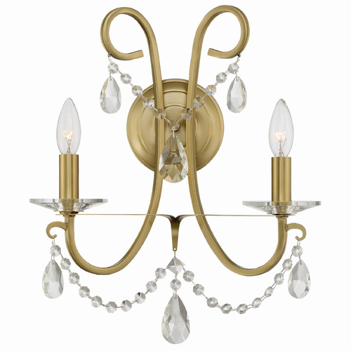 Crystorama Lighting Othello Vibrant Gold Sconce