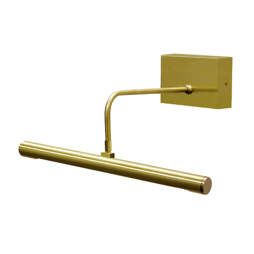 LED Battery Operated Picture Light in Satin Brass by House of Troy Lighting