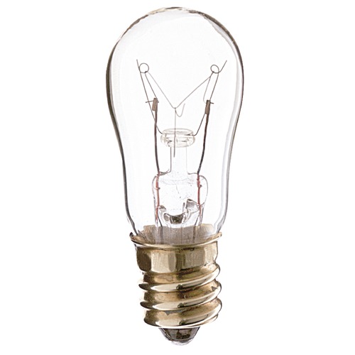 Satco Lighting Incandescent S6 Light Bulb Candelabra Base Dimmable S4717