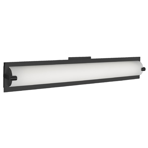 Lighthouse Black LED Vertical Bathroom Light by Kuzco Lighting