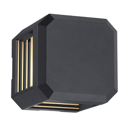 Arnsberg Logone Black LED Outdoor Wall Light