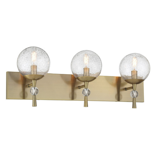Populuxe Oxidized Aged Brass Bathroom Light by Minka Lavery