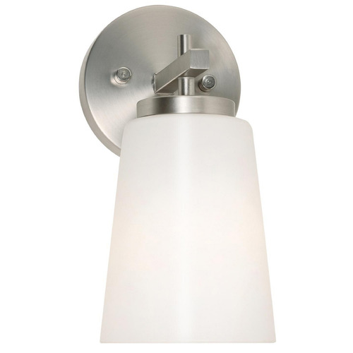 Afx Lighting Joanna Satin Nickel Sconce
