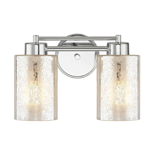 Mercury Glass Chrome Bathroom Light Chrome
