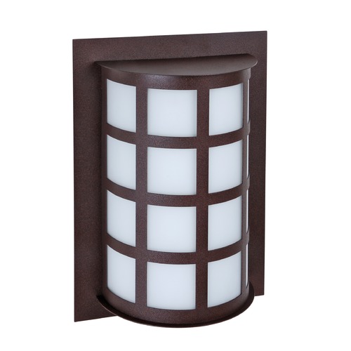 Besa Lighting Besa Lighting Scala Bronze Outdoor Wall Light SCALA13-WA-BR