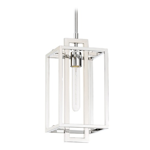 Craftmade Lighting Cubic 7-Inch Pendant in Chrome by Craftmade Lighting 41591-CH