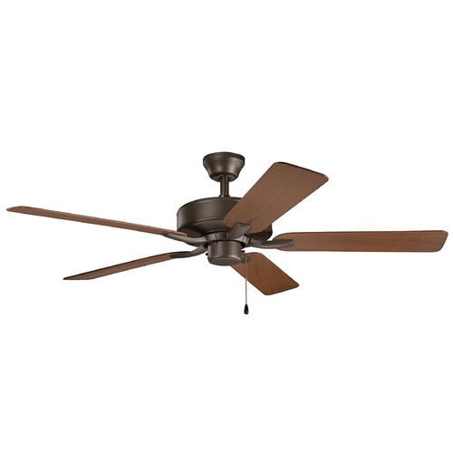 Basics Pro Patio 52-Inch Satin Natural Bronze Fan by Kichler Lighting