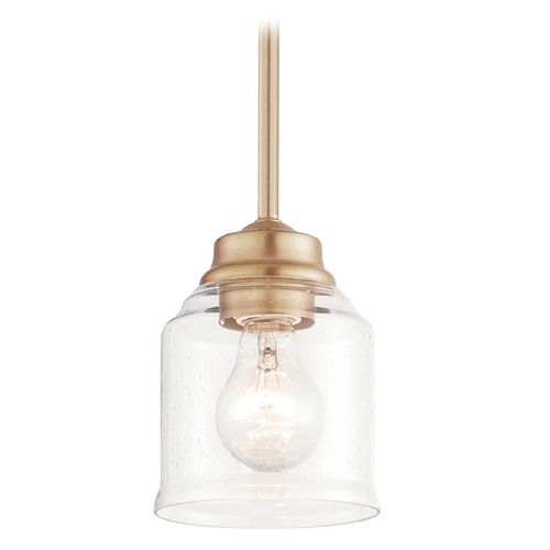 Maxim Lighting Acadia Heritage Mini-Pendant Light with Bell Shade