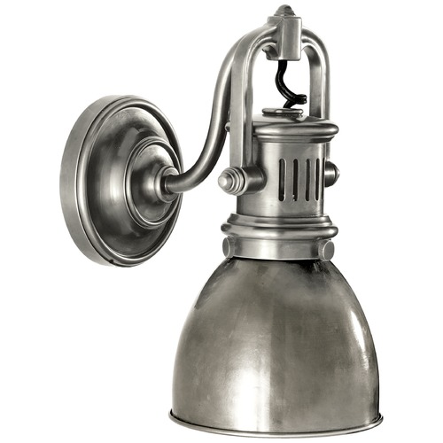 Visual Comfort Signature Collection E.F. Chapman Yoke Sconce in Nickel & Nickel by Visual Comfort Signature SL2975ANAN