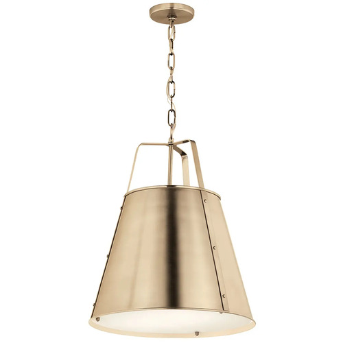 Kichler Lighting Etcher 2-Light Pendant in Champagne Bronze by Kichler Lighting 52711CPZ