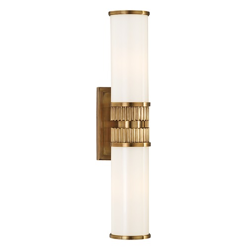 Hudson Valley Lighting Harper Aged Brass Bathroom Light by Hudson Valley Lighting 1562-AGB