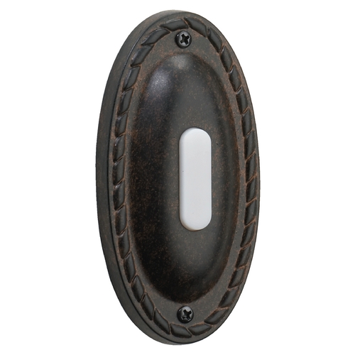 Toasted Sienna Doorbell Button by Quorum Lighting