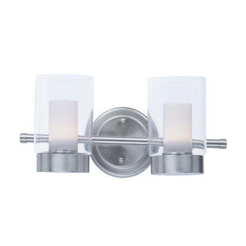 Mod Satin Nickel LED Bathroom Light by Maxim Lighting