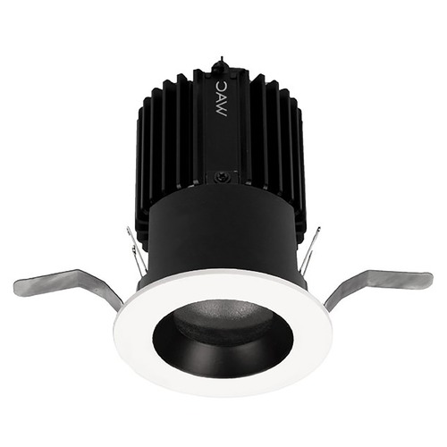 WAC Lighting Volta Black & White LED Recessed Trim by WAC Lighting R2RD2T-N830-BKWT