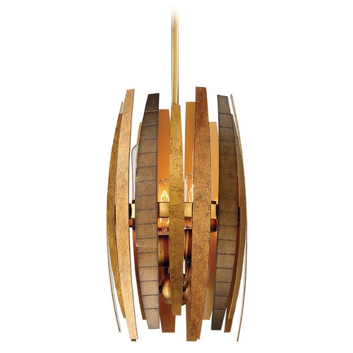 Manitou Ardor Gold Pendant by Metropolitan Lighting